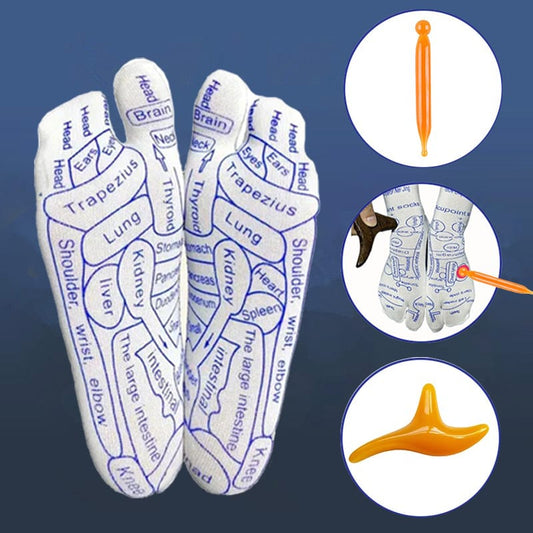 Acupressure Foot Massage Socks & Tools